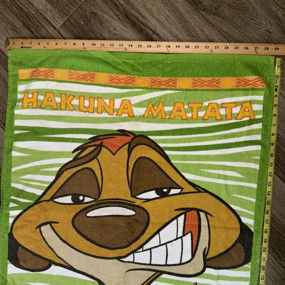 Vintage Disney The Lion King Beach Towel 29